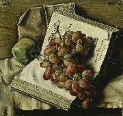 Francis Barraud, Nature morte aux raisins
